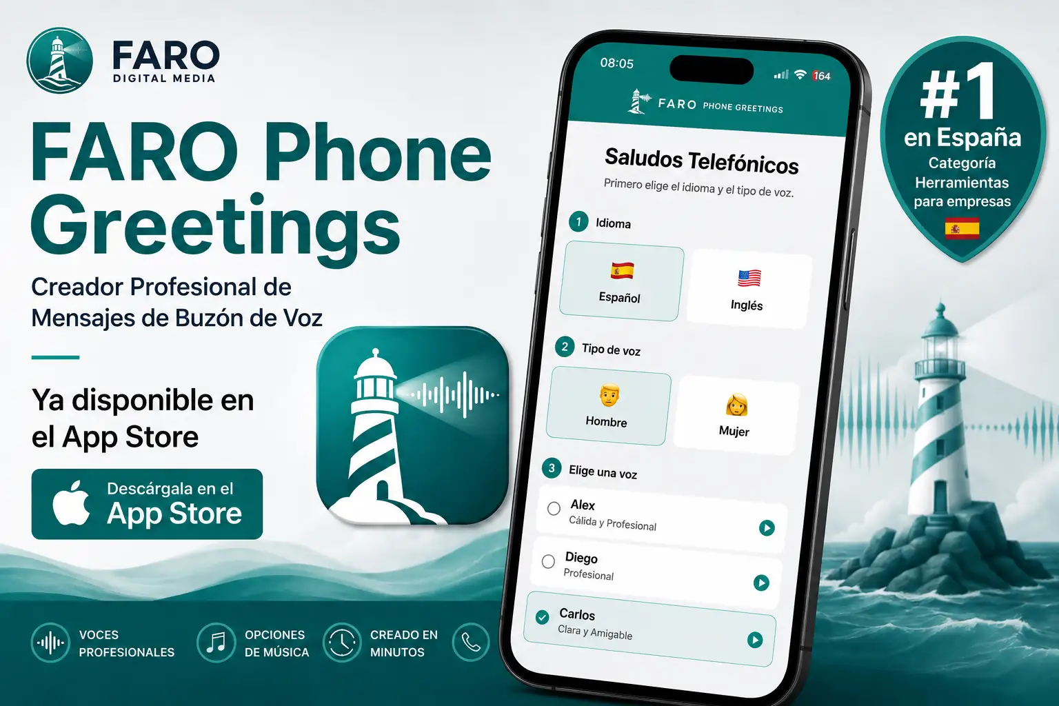 FARO Phone Greetings llega al App Store
