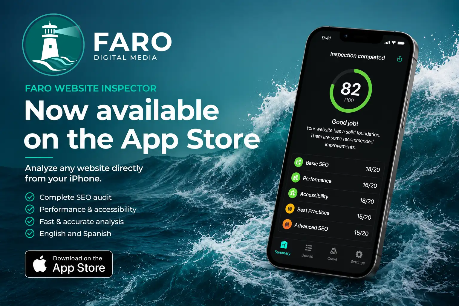 FARO Website Inspector Is Now Available on the App Store