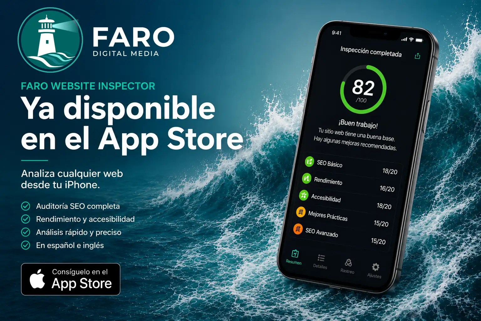 FARO Website Inspector ya disponible en el App Store