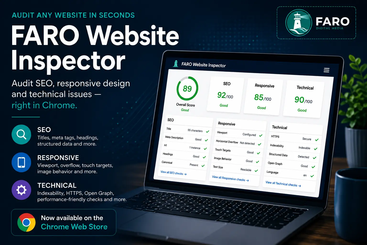 How to Audit a Website: Introducing FARO Website Inspector