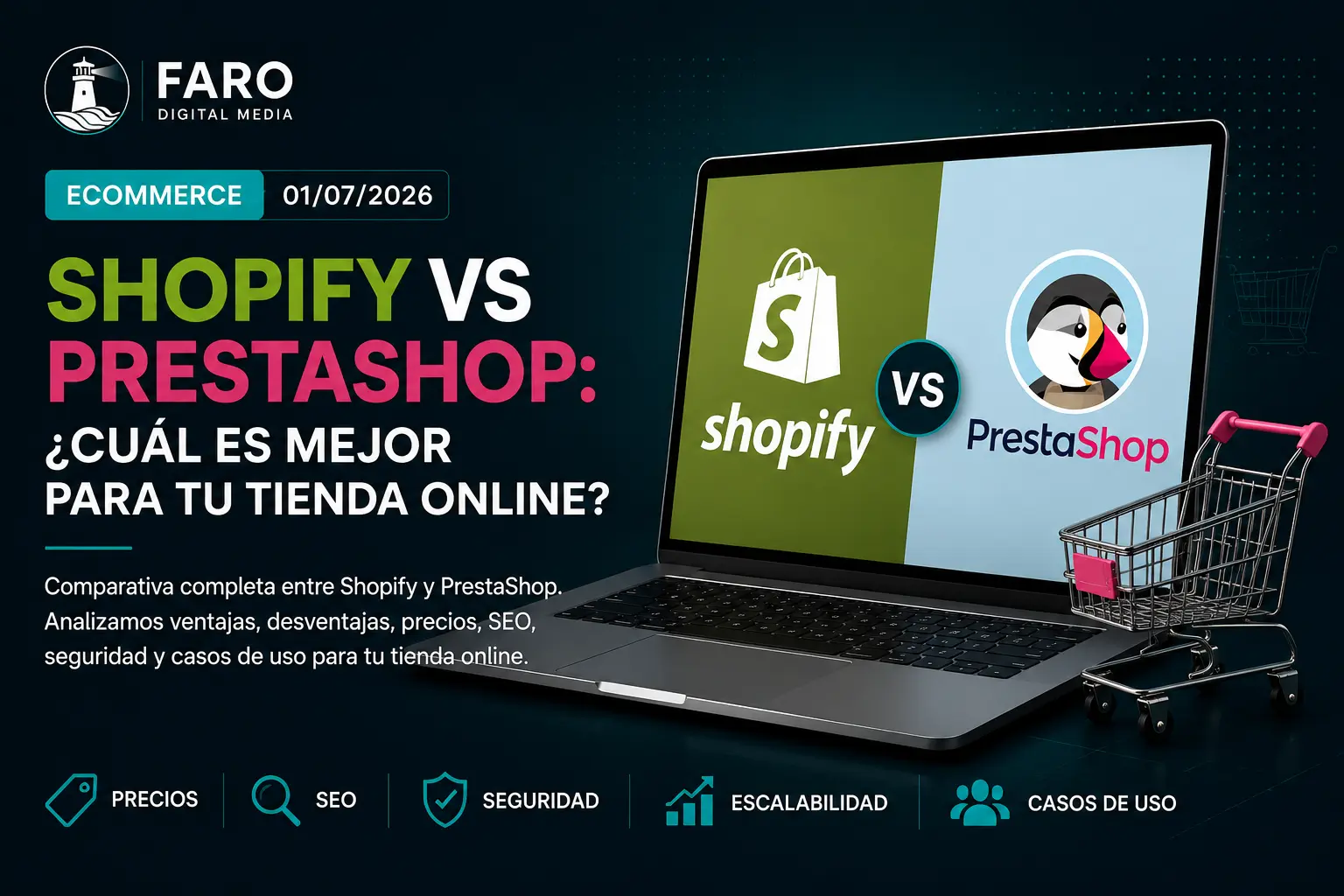 Shopify vs PrestaShop: ¿Cuál es mejor para tu tienda online?